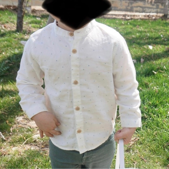 Zara baby boy long sleeve dress shirt - Picture 2 of 3